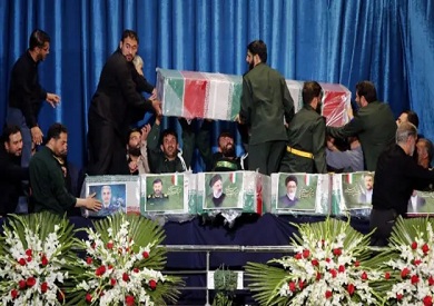  جنازة الرئيس الإيراني 