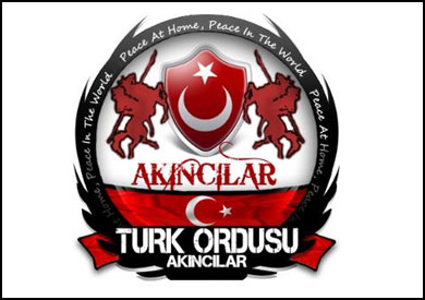 شعار مجموعة القرصنة التركية «AKINCILAR»