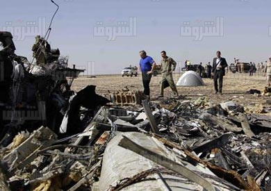 ارشيفية للطائرة الروسية - تصوير: احمد عبد الفتاح