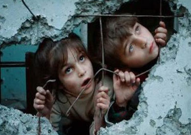 الاطفال فى حلب