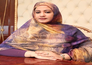 قرينة الرئيس الموريتاني مريم فاضل