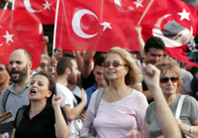 مظاهرات في اسطنبول
