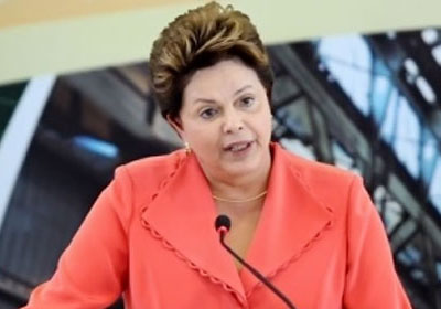 قالت روسيف إنها لن تتساهل مع العنف