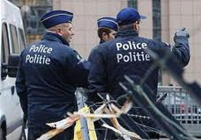 ارشيفية -عناصر من الشرطة البلجيكية