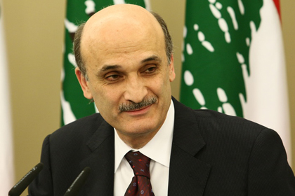سمير جعجع  رئيس حزب القوات اللبنانية