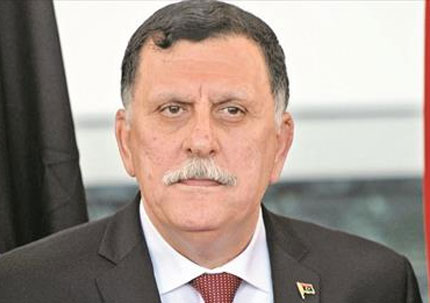 فائز السراج رئيس حكومة الوفاق الليبية