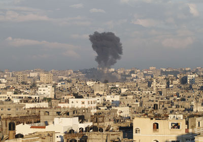 قصف إسرائيلي شمال قطاع غزة