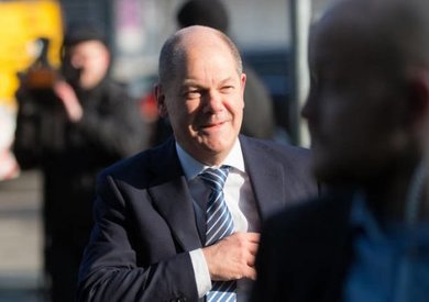 وزير المالية الألماني أولاف شولتس