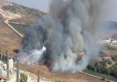 جيش الاحتلال يهاجم أهدافا بجنوب لبنان
