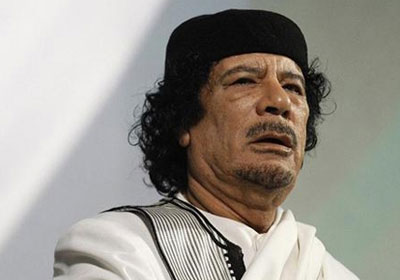 الزعيم الليبي الراحل معمر القذافي