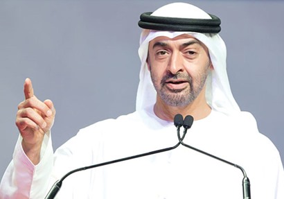 ولي عهد أبوظبي نائب القائد الأعلى للقوات المسلحة الإماراتية الشيخ محمد بن زايد آل نهيان