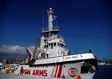 سفينة الإنقاذ الإسبانية «أوبن أرمز»