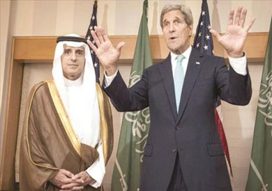 جون كيري وعادل الجبير