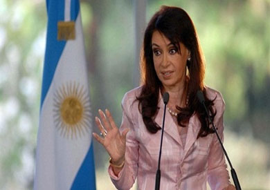 رئيسة البلاد كريستينا فيرناندز دي كريشنر