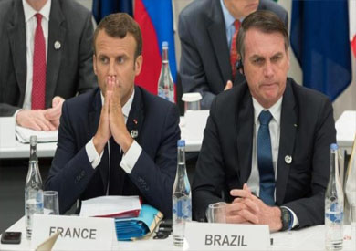 الرئيس البرازيلي والفرنسي
