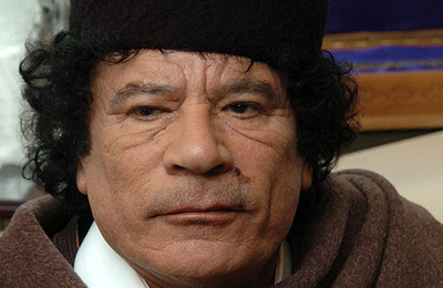 معمر القذافي