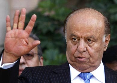 الرئيس اليمنى  عبد ربه منصور هادي