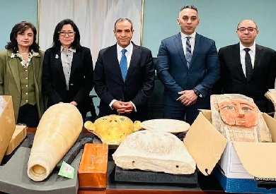 مصر تسترد قطعا أثرية من أمريكا