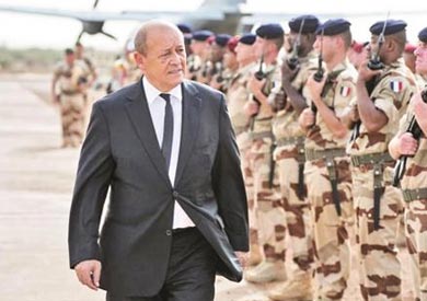 وزير الدفاع الفرنسي