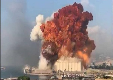 انفجار بيروت - ارشيفية