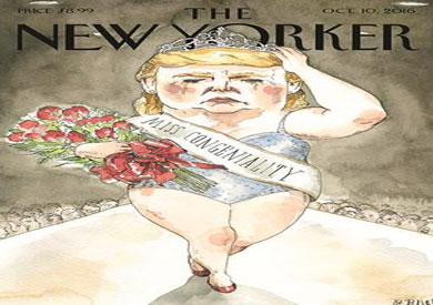 ترامب علي غلاف مجلة نيويوركر