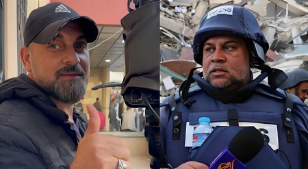 وائل الدحدوح وسامر أبو دقة