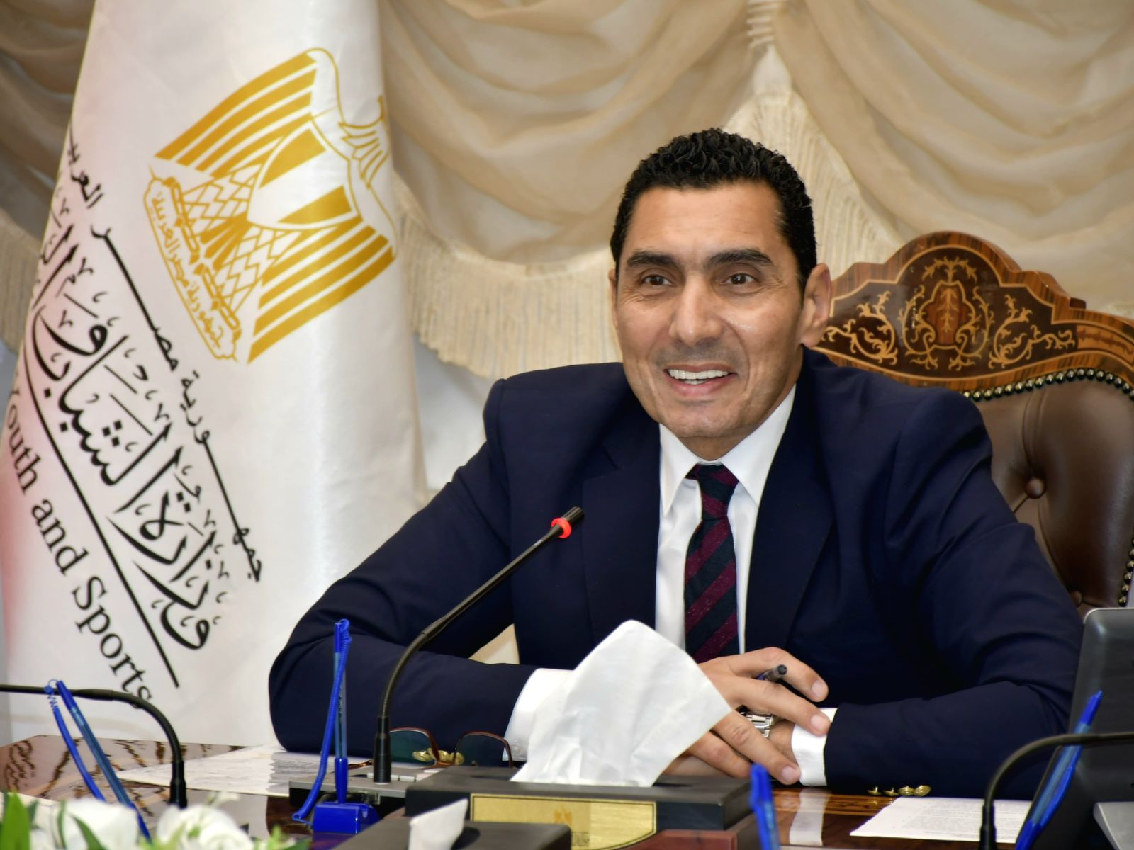 جوهر نبيل يوجّه بترشيد الإنفاق في وزارة الشباب والرياضة - بوابة الشروق -  نسخة الموبايل