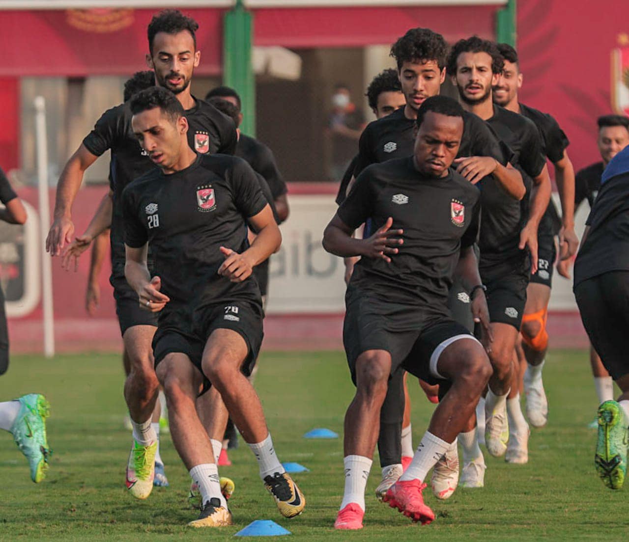 In the video .. Details of Al-Ahly’s training in preparation for the start of the African Champions League