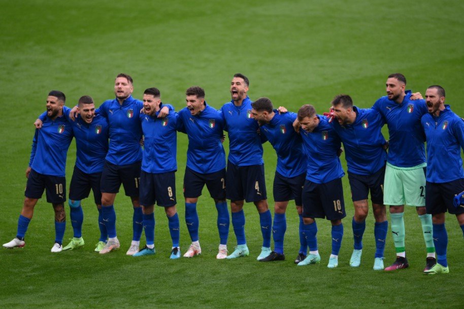 بونوتشي صيحات الاستهجان أثناء عزف النشيد الوطني ألهمت المنتخب الإيطالي بوابة الشروق نسخة الموبايل