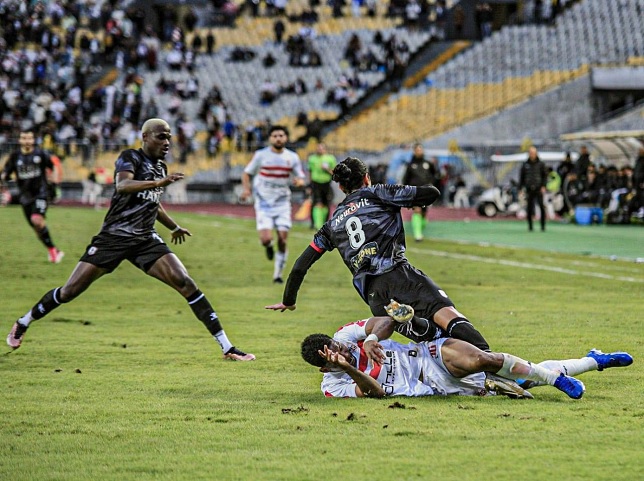 مباراة الزمالك وفاركو بالدوري