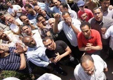العاملون بالمصرية للاتصالات يعتصمون - ارشيفية