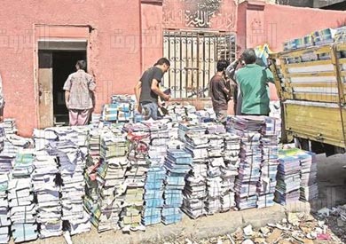 الكتب المدرسية.. أزمة جديدة تواجه طلاب الثانوية العامة - تصوير: مجدى إبراهيم